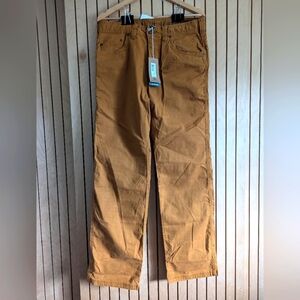 NWT Prana Men's Bronson Pant 34x32 Organic Cotton